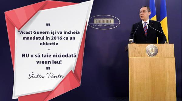 victor ponta mesaj important despre salarii i pensii acest guvern nu o sa taie niciodata vreun leu