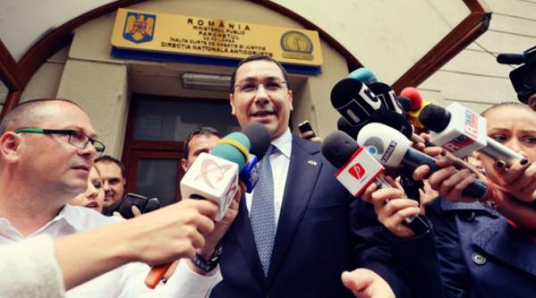 victor ponta chemat de urgen a la dna