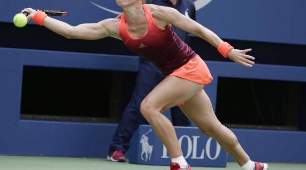 simona halep sabine lisicki in optimi de finala la us open 2015