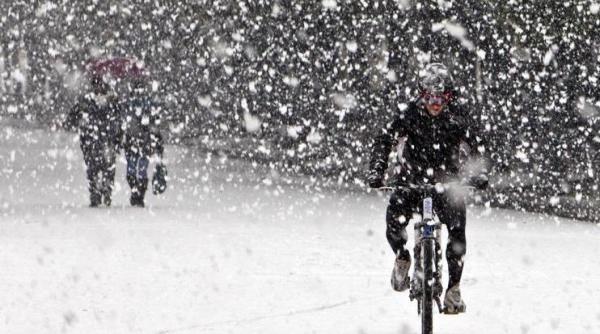 prima ninsoare din acest an a fost emis cod galben