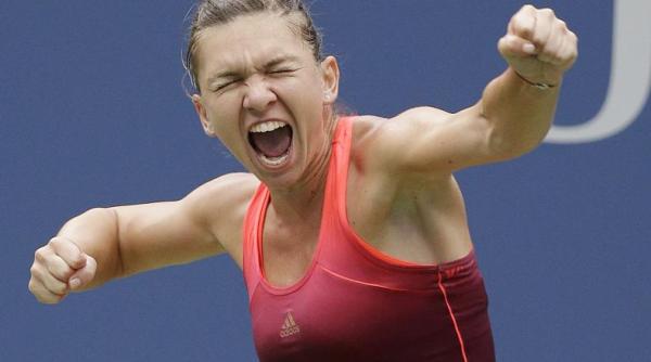 simona halep moment fabulos la us open totul a fost filmat