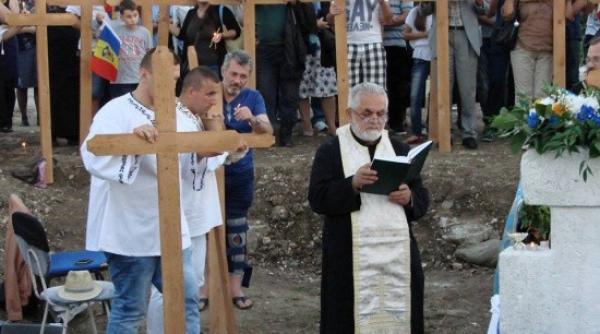 un nou protest pe terenul unde se va ridica moscheea in capitala