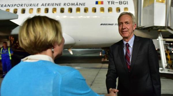 hans klemm noul ambasador al sua a sosit in romania