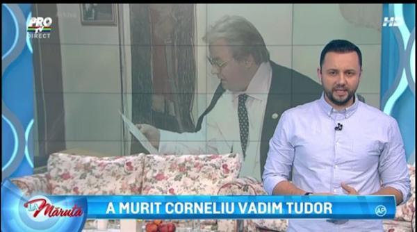 pro tv obligat sa rectifice o declara ie dupa moartea lui vadim