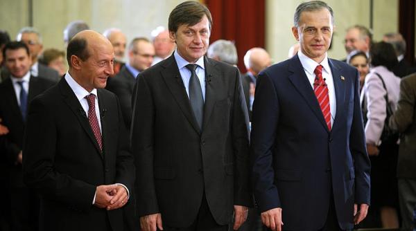 traian basescu pmp mircea geoana psro alian a oc pe scena politica