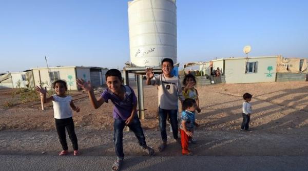 victor ponta in tabara de refugia i zaatari din iordania