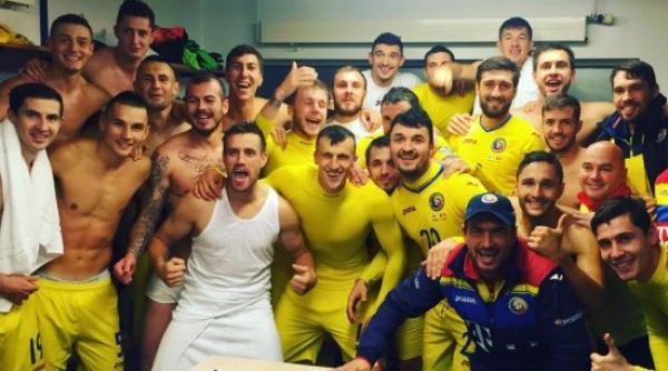 euro 2016 cum au sarbatorit tricolorii in vestiar video