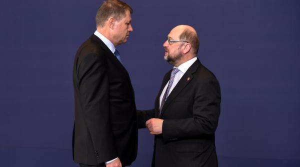 cum l a impresionat klaus iohannis pe martin schulz pre edintele parlamentului european