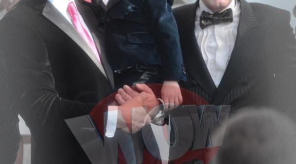 cristi borcea in libertate pentru botezul fiicei sale gloria elena