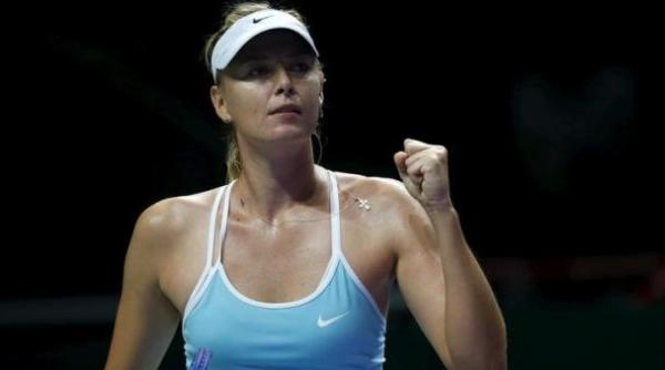 turneul campioanelor 2015 maria sharapova a invins o pe agnieszka radwanska in grupa ro ie
