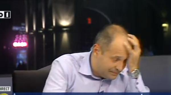 radu banciu cadere in direct scene ocante la b1 tv video