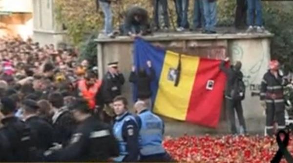 mobilizare impresionanta in bucure ti in memoria celor ar i la colectiv