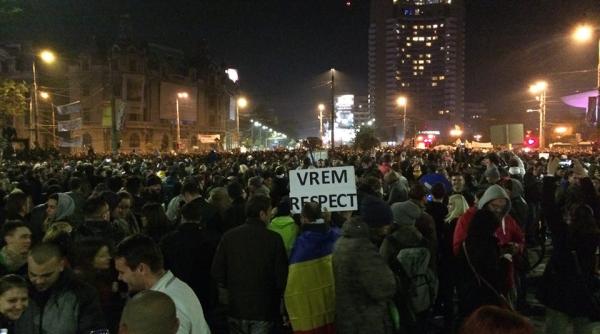 mesajul unui tata care i a uluit pe protestatarii din capitala