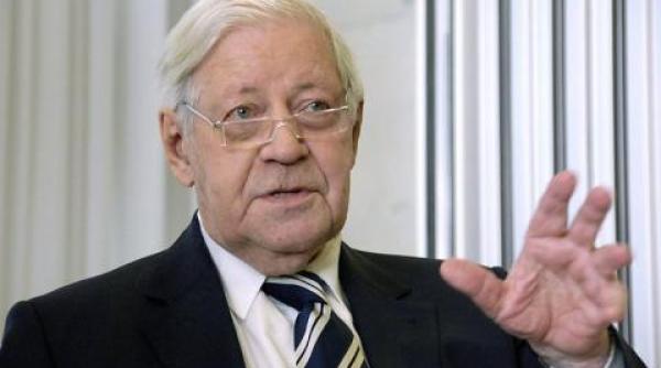 helmut schmidt fostul cancelar german a murit