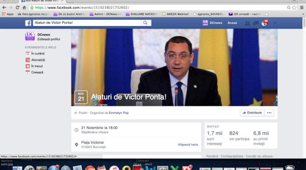 facebook alaturi de victor ponta pagina pentru sus inerea fostului premier invadata de ironii