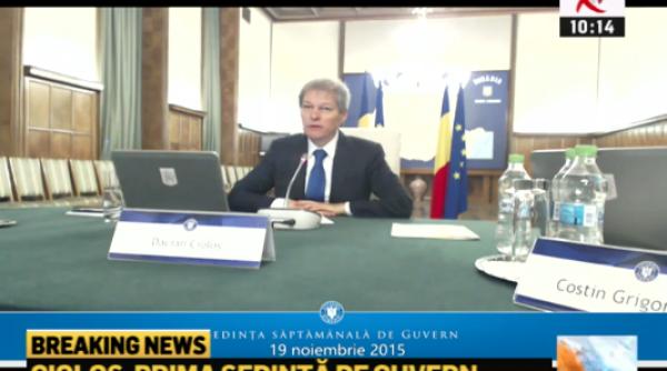 prima edin a a guvernului dacian ciolo