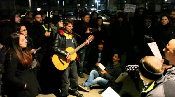 pia a universita ii a fost ocupata din nou vineri seara