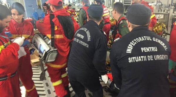 la o luna de la tragedia colectiv un ranit a fost transportat cu avionul in austria