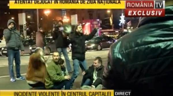 ziua na ionala a romaniei proteste violente in centrul capitalei