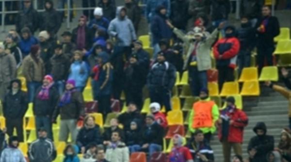 scandal uria meci dinamo csms ia i intrerupt de scandari xenofobe