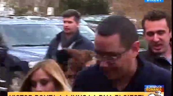 victor ponta a ajuns la dna ultima ora
