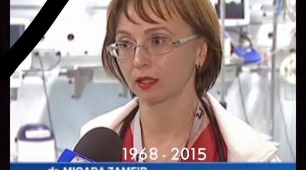 a murit mioara zamfir un renumit medic de la spitalul universitar din bucuresti