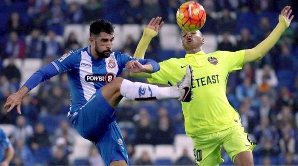 campionatul spaniei espanyol levante scor 1 1