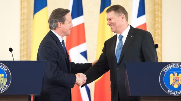 iohannis catre cameron e prima vizita oficiala a unui premier britanic in ultimii 16 ani