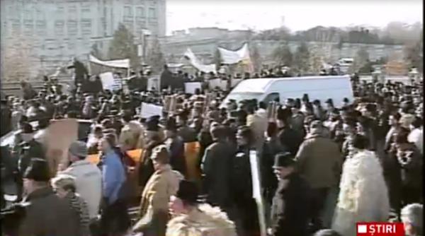 culise ce se intampla pe scarile parlamentului in timpul protestelor ciobanilor