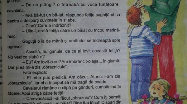 lec ie ocanta intr un manual de limba romana aspru criticata