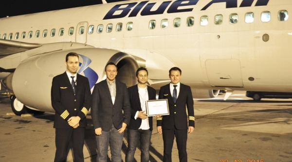 surpriza uria a de la blue air pentru un pasager care pleca spre ia i