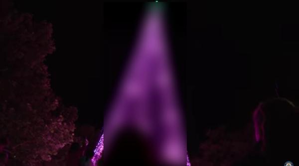 cum arata cel mai luminat pom de craciun