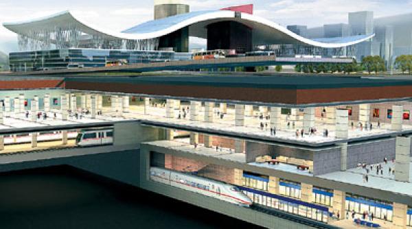 china cea mai mare gara feroviara subterana din asia se inaugureaza miercuri