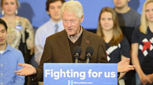 bill clinton campanie de sus inere a so iei sale hillary pentru alegerile primare
