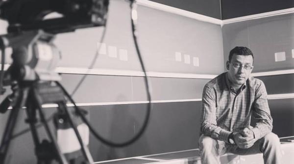 victor ciutacu fotografie din culise inaintea interviului cu traian basescu