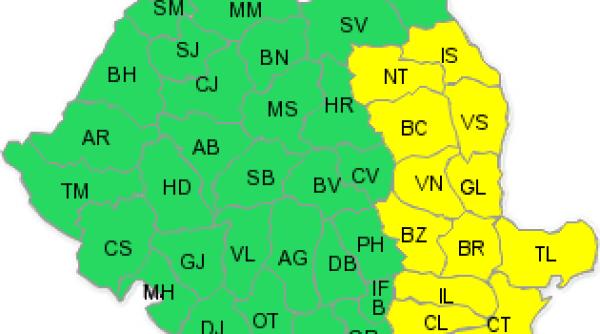 anm cod galben de viscol i ninsori in 12 jude e din ara