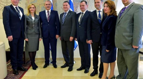 liviu dragnea noi intalniri in cadrul vizitei din israel