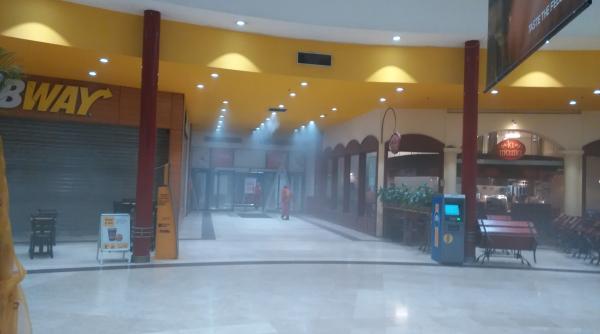 alarma de incendiu la carrefour orhideea