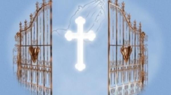 bancul zilei doua femei la poarta raiului