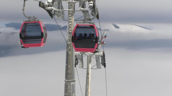 sinaia lanseaza tronsonul 1400 2000 al gondolei pre ul uni skipass