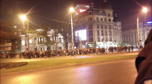 protest anti klaus iohannis coinciden a care blocheaza centrul capitalei exclusiv