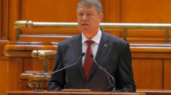 iohannis avertisment de la tribuna parlamentului nu voi fi un simplu spectator