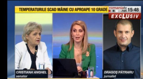 scandal la romania tv cu senatoarea cristiana anghel reac ia paulei rusu