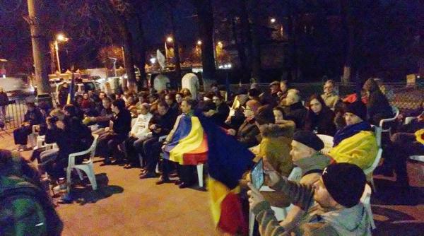 reac ie de la palatul cotroceni dupa protestul de miercuri