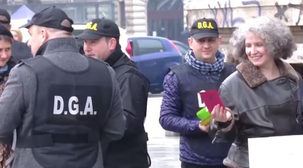 mar i oare cu mesaje anticorup ie de la ofi erii dga