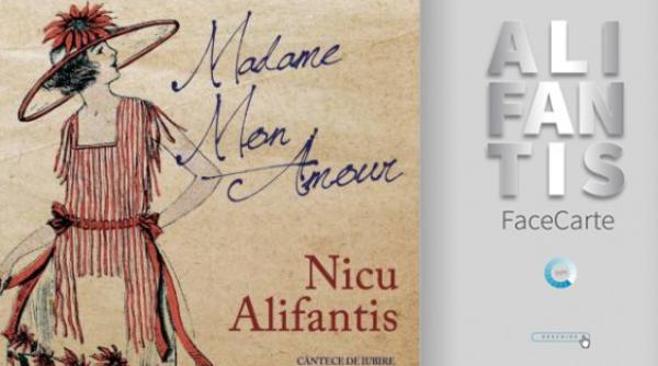 nicu alifantis madama mon amour sta in bra e cu o carte