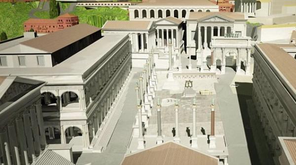roma antica cum arata cetatea eterna reconstructie 3d video