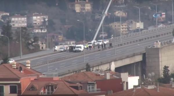 istanbul podul peste bosfor inchis din cauza unui vehicul suspect