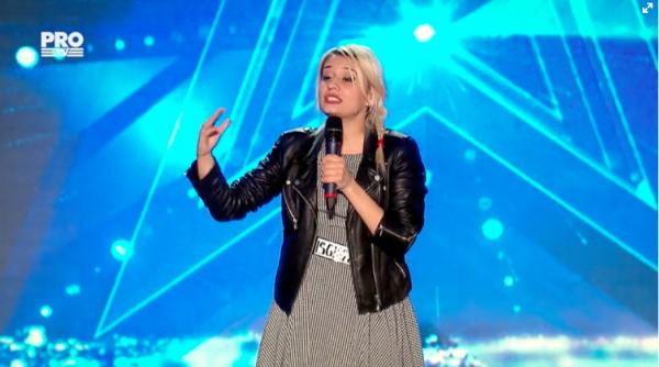 romanii au talent 2016 anisia gafton stand up comedy video