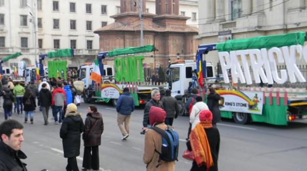 restrictii de trafic  duminica  in capitala pentru parada st  patricks day